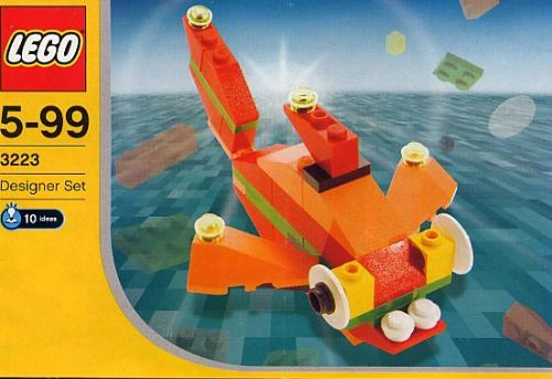 LEGO 3223 Orange Fish