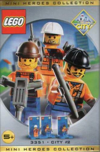 LEGO 3351 Mini Heroes Collection: City #2