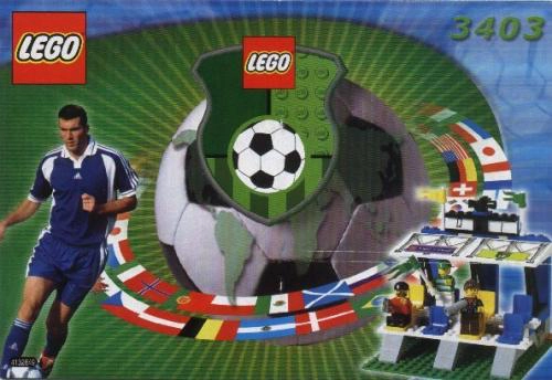 LEGO 3403 Fans' Grandstand with Scoreboard