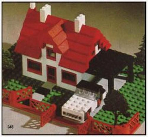 LEGO 346 House with Car