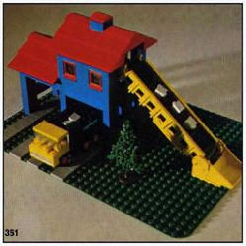 LEGO 351 Loader Hopper with Truck