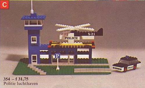 LEGO 354 Police Heliport