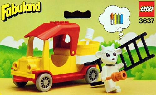 LEGO 3637 Gertrude Goat's Painter's Truck