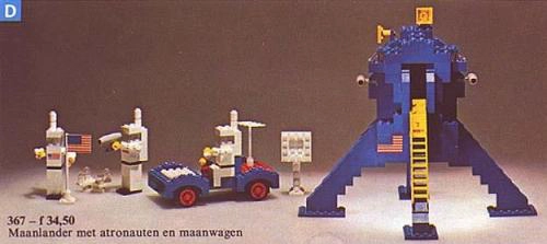 LEGO 367 Moon Landing