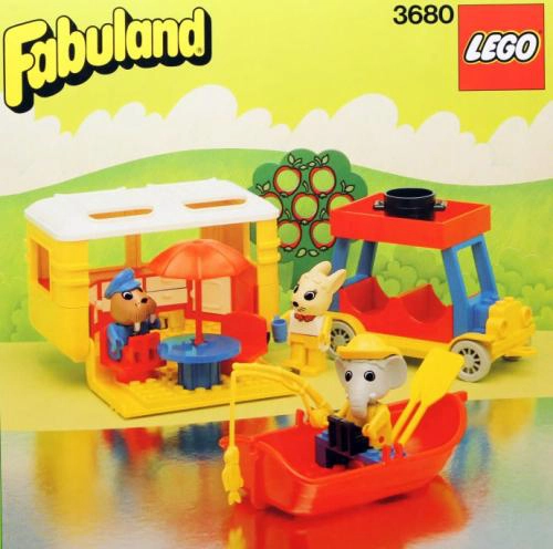 LEGO 3680 Camping Caravan