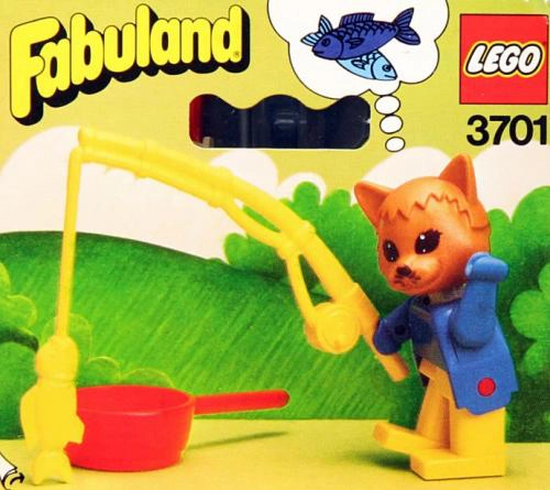 LEGO 3701 Fisherman Cornelius Cat