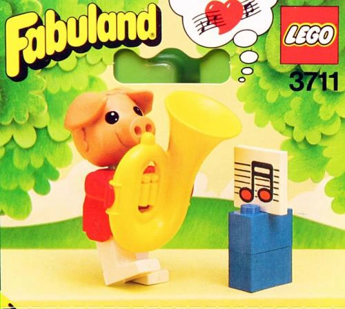 LEGO 3711 Pierre Pig and His Tuba