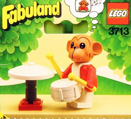 LEGO 3713 Drummer Gabriel Monkey