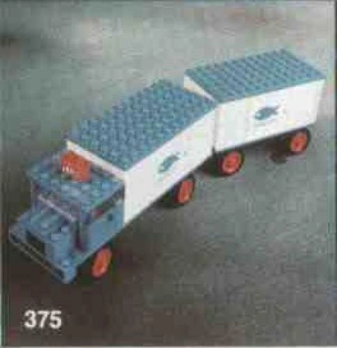 LEGO 375 Refrigerator Truck and Trailer