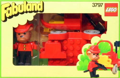 LEGO 3797 Fire Chief Barty Bulldog