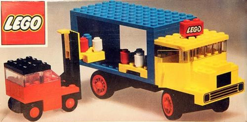 LEGO 381 Lorry and Fork Lift Truck