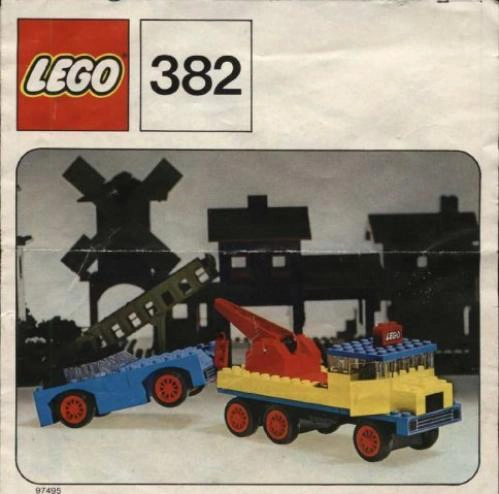 LEGO 382 Breakdown Truck and Car