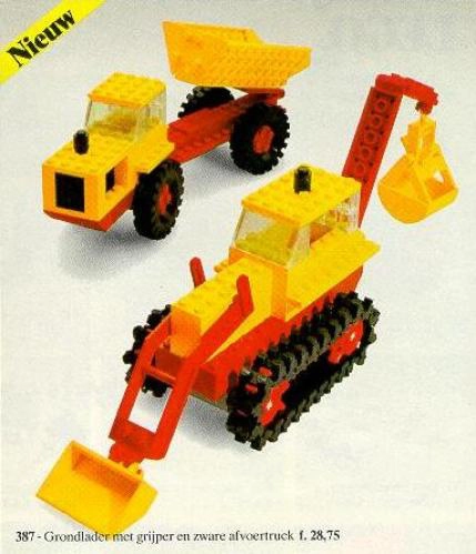 LEGO 387 Excavator and Dumper