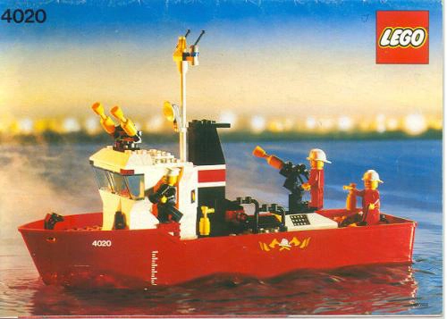 LEGO 4020 Fire Fighting Boat