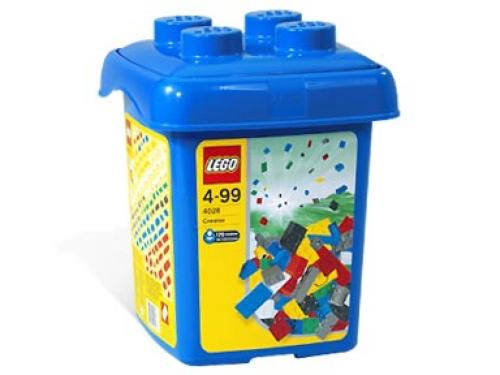 LEGO 4028 World of Bricks {Blue Bucket}