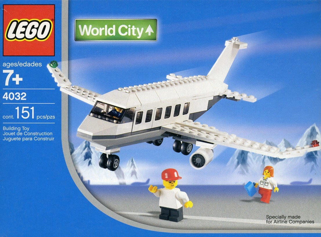 LEGO 4032 Passenger Plane