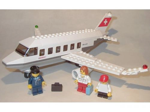 LEGO 4032 Passenger Plane - SWISS Version