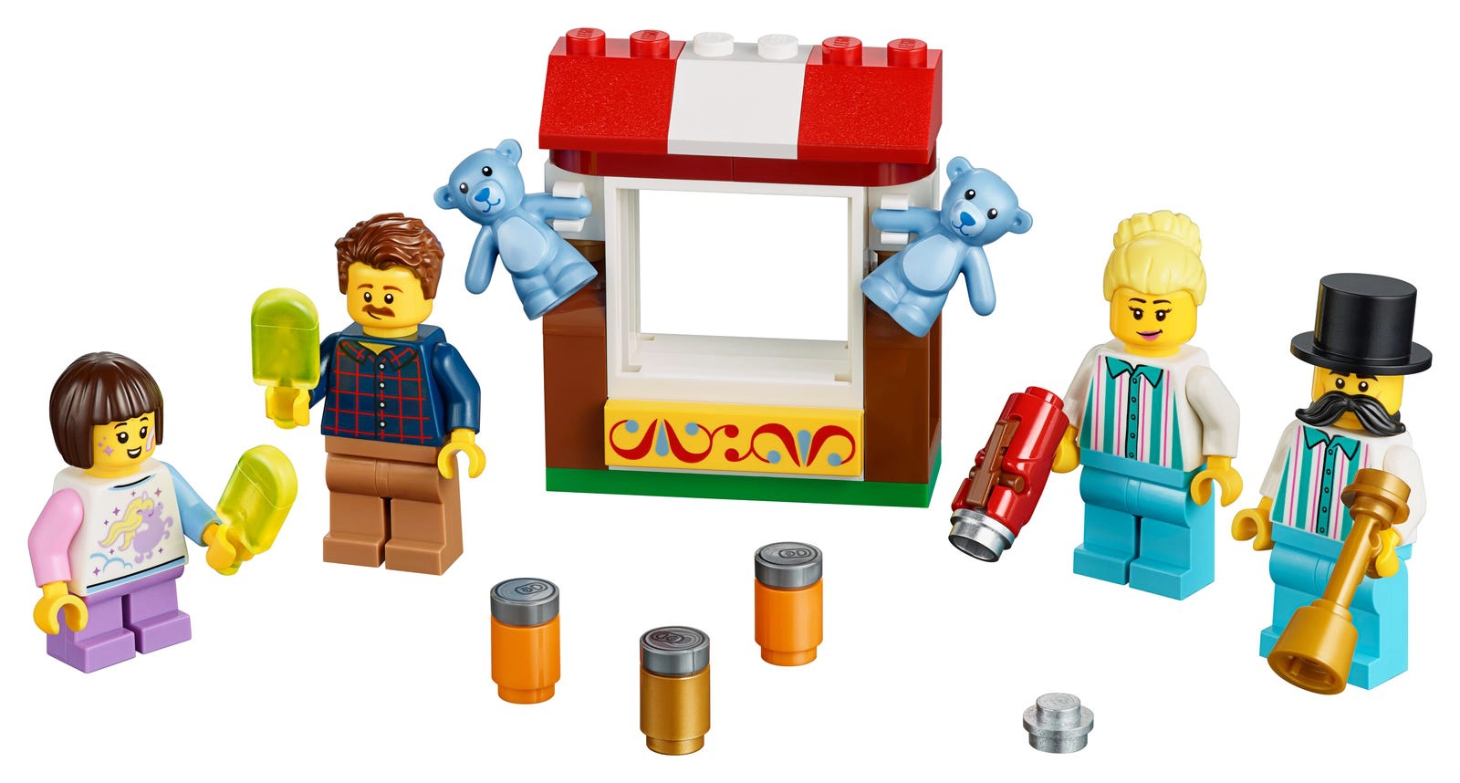 LEGO 40373 Fairground Minifigure Accessory Set