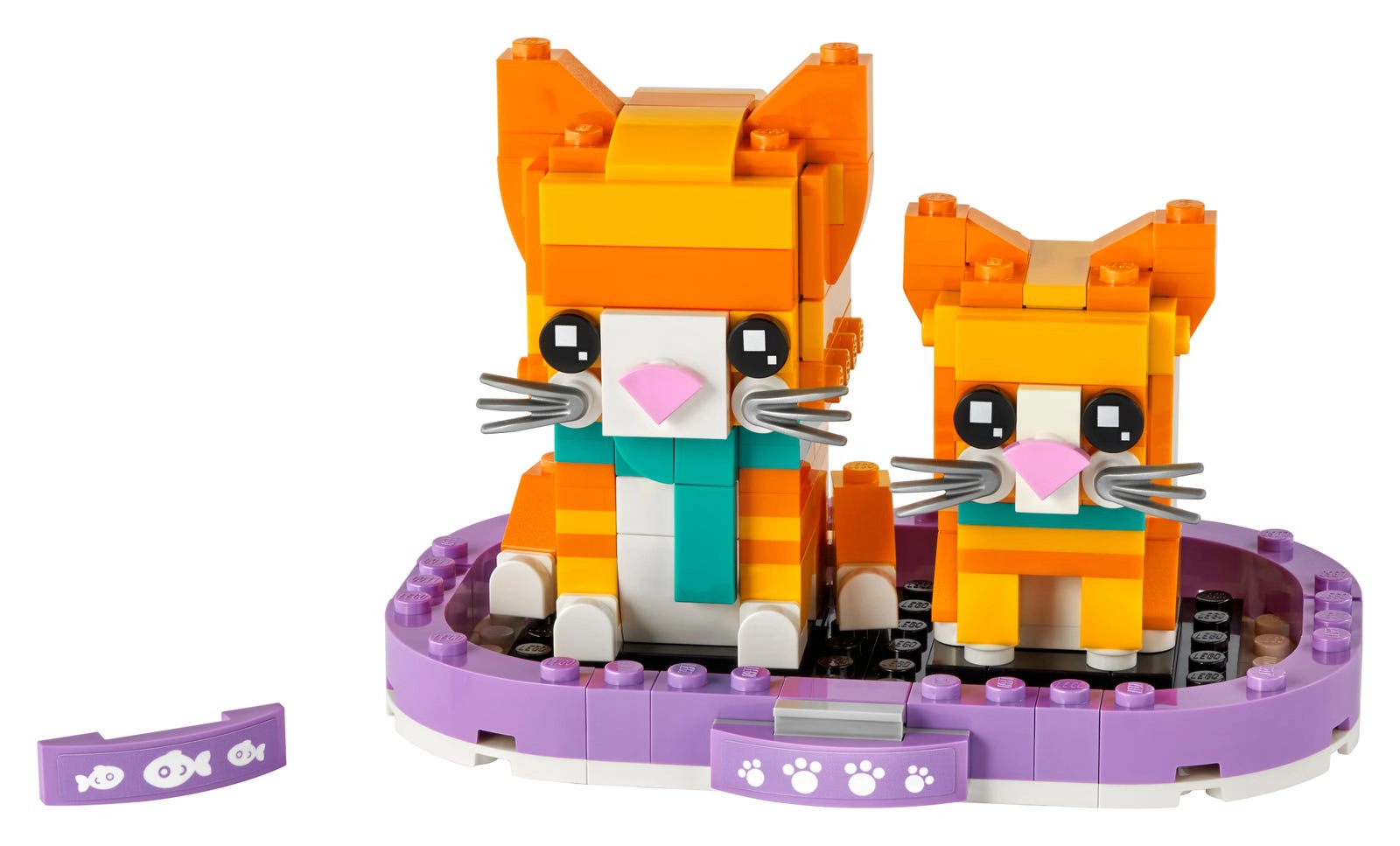 LEGO 40480 Ginger Tabby and Kitten