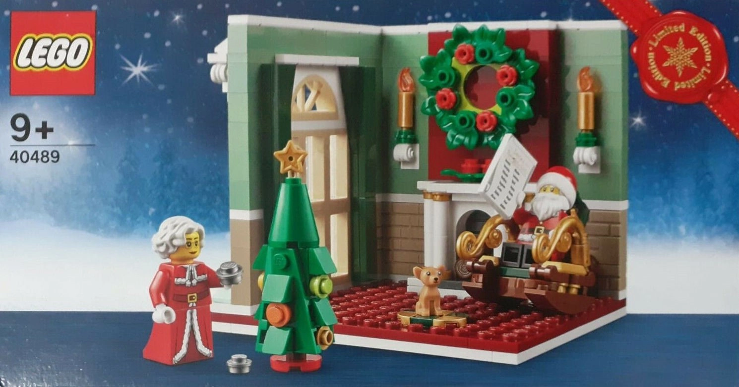 LEGO 40489 Mr. and Mrs. Claus' Living Room