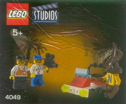 LEGO 4049 "Nesquik Promotional Set: Quicky the Bunny, Director, Cameraman and Car"