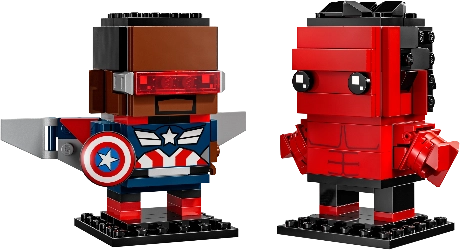 LEGO 40668 Captain America & Red Hulk Figures