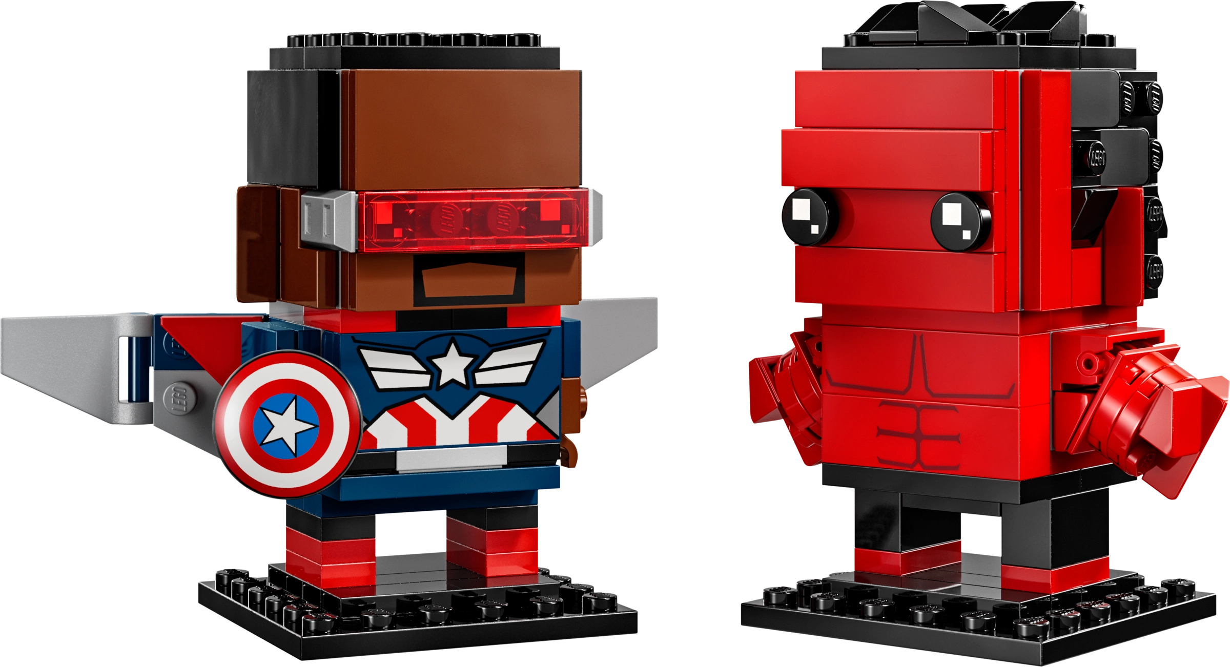 LEGO 40668 Captain America & Red Hulk Figures