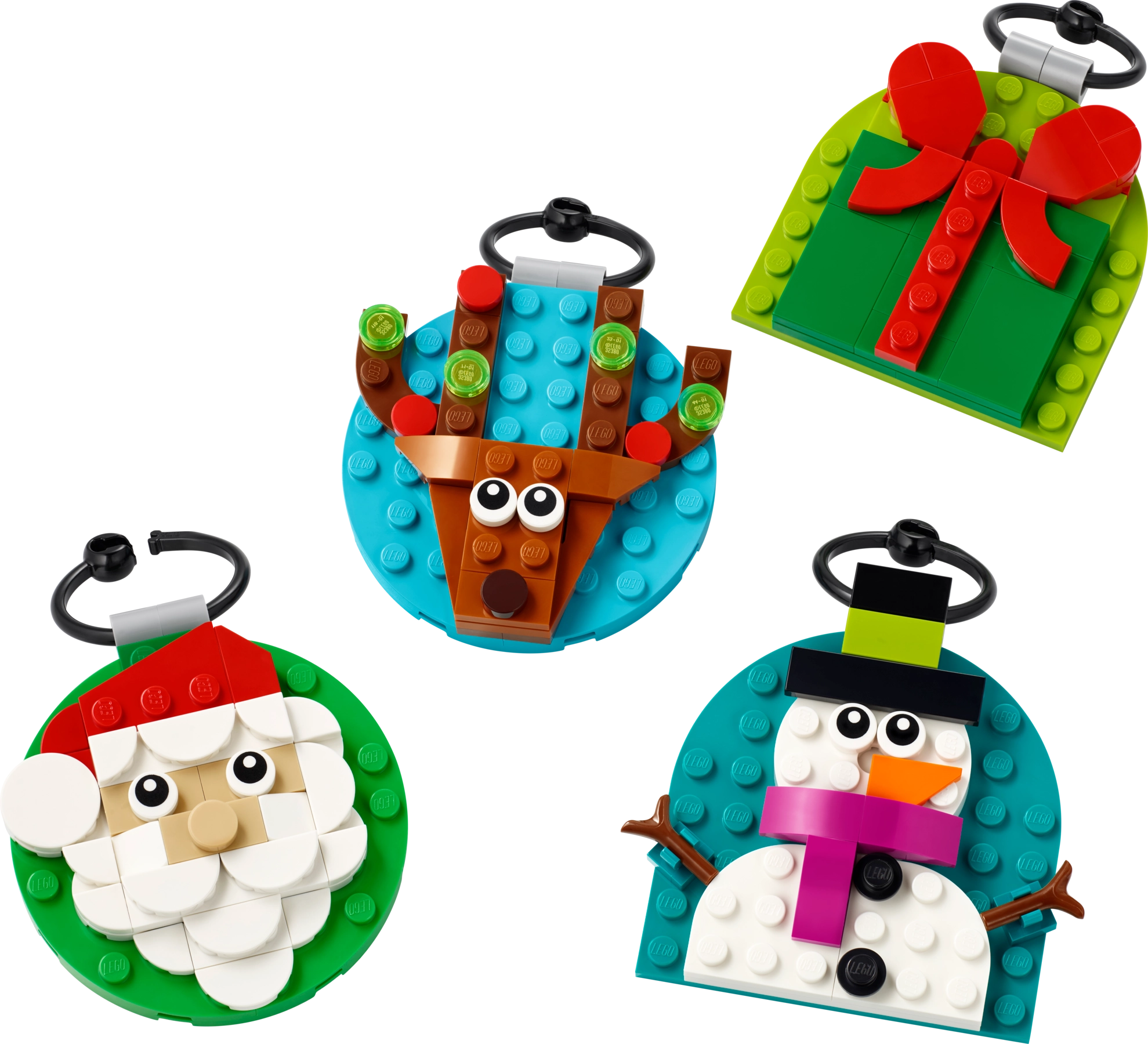 LEGO 40744 Christmas Ornament Selection