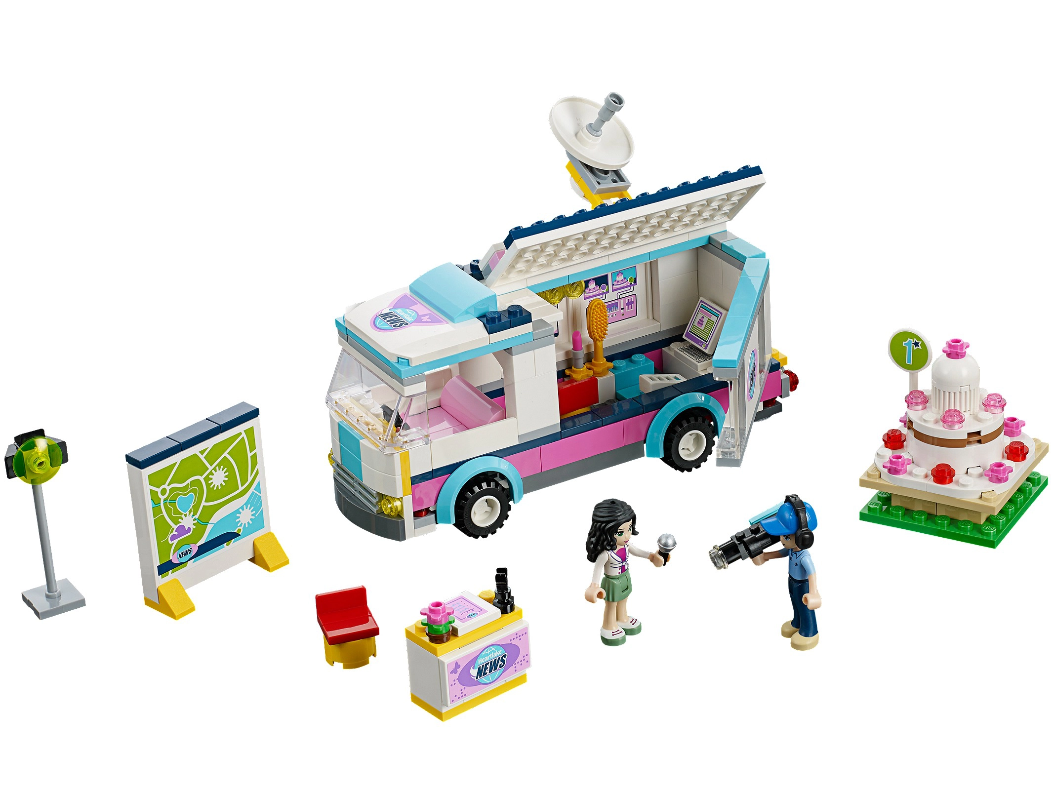 LEGO 41056 Heartlake News Van