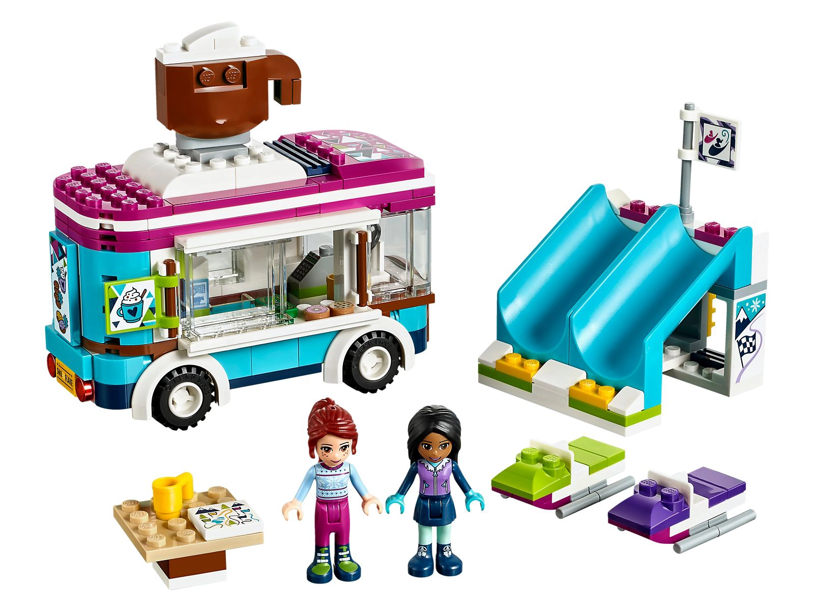 LEGO 41319 Snow Resort Hot Chocolate Van