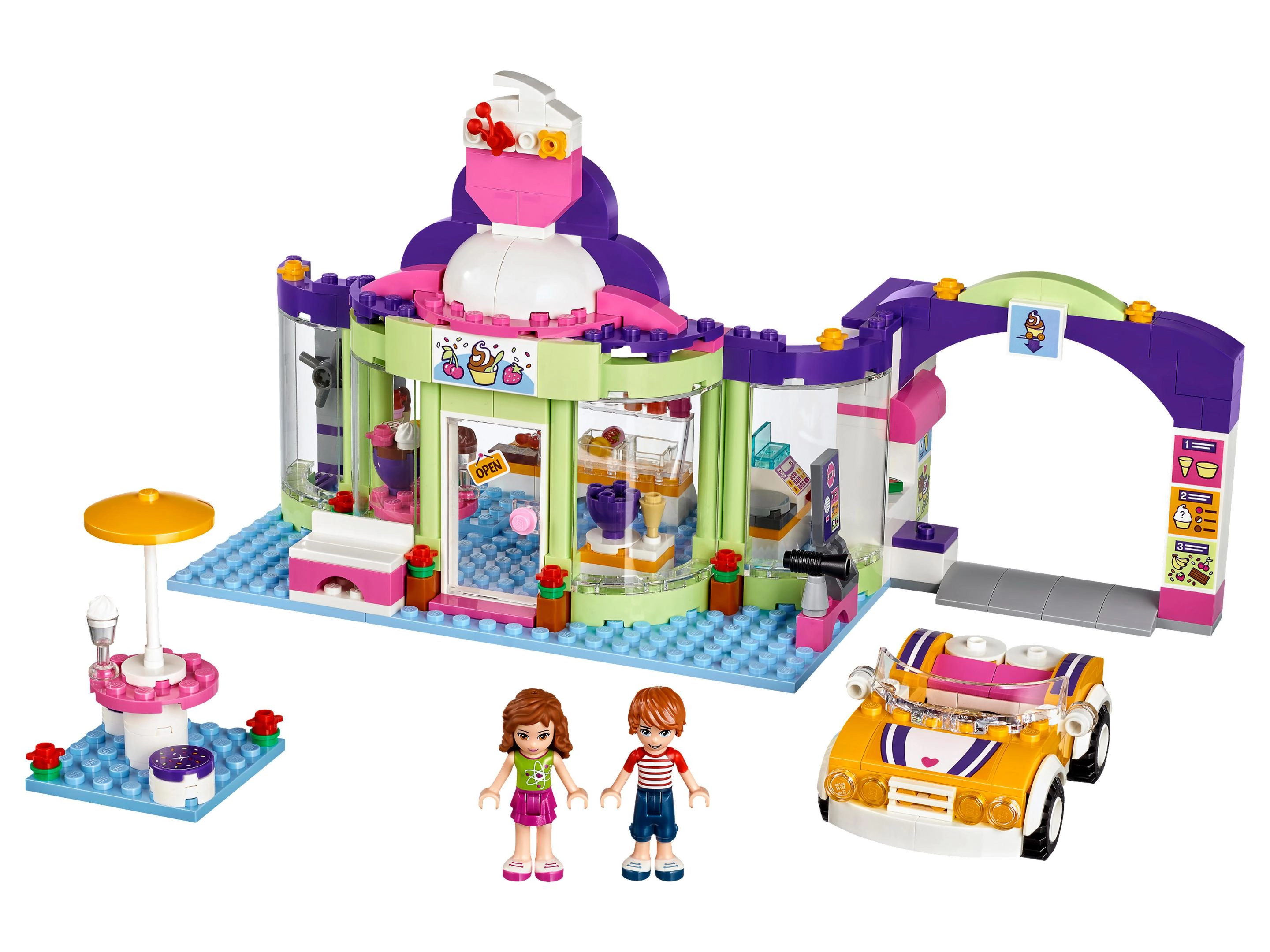 LEGO 41320 Heartlake Frozen Yogurt Shop