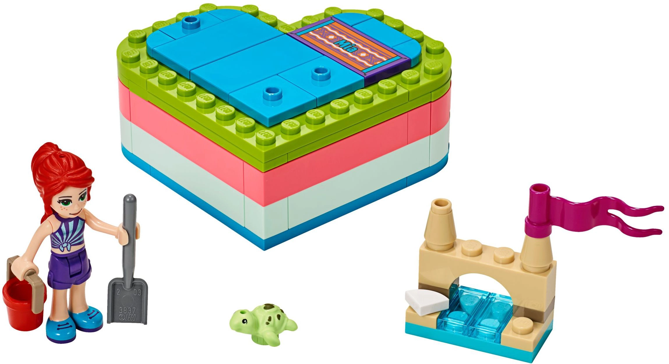 LEGO 41388 Mia's Summer Heart Box