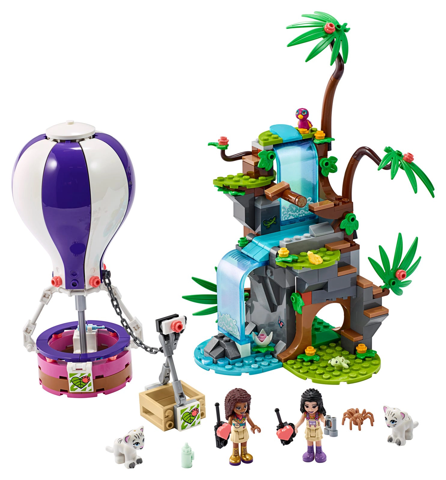 LEGO 41423 Tiger Hot Air Balloon Jungle Rescue