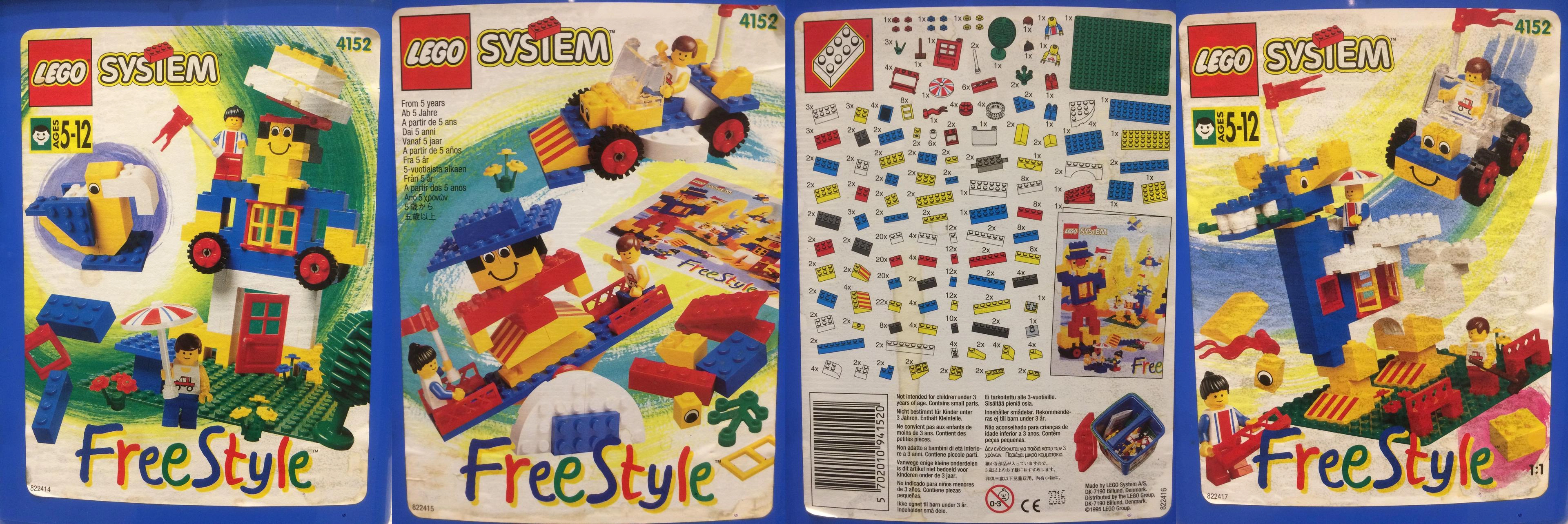 LEGO 4152 Large Freestyle Bucket