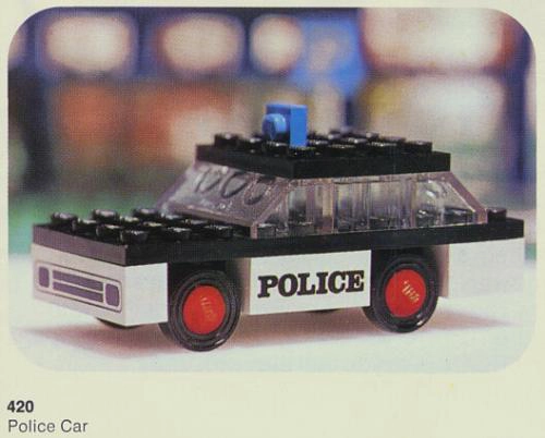 LEGO 420 Police Car