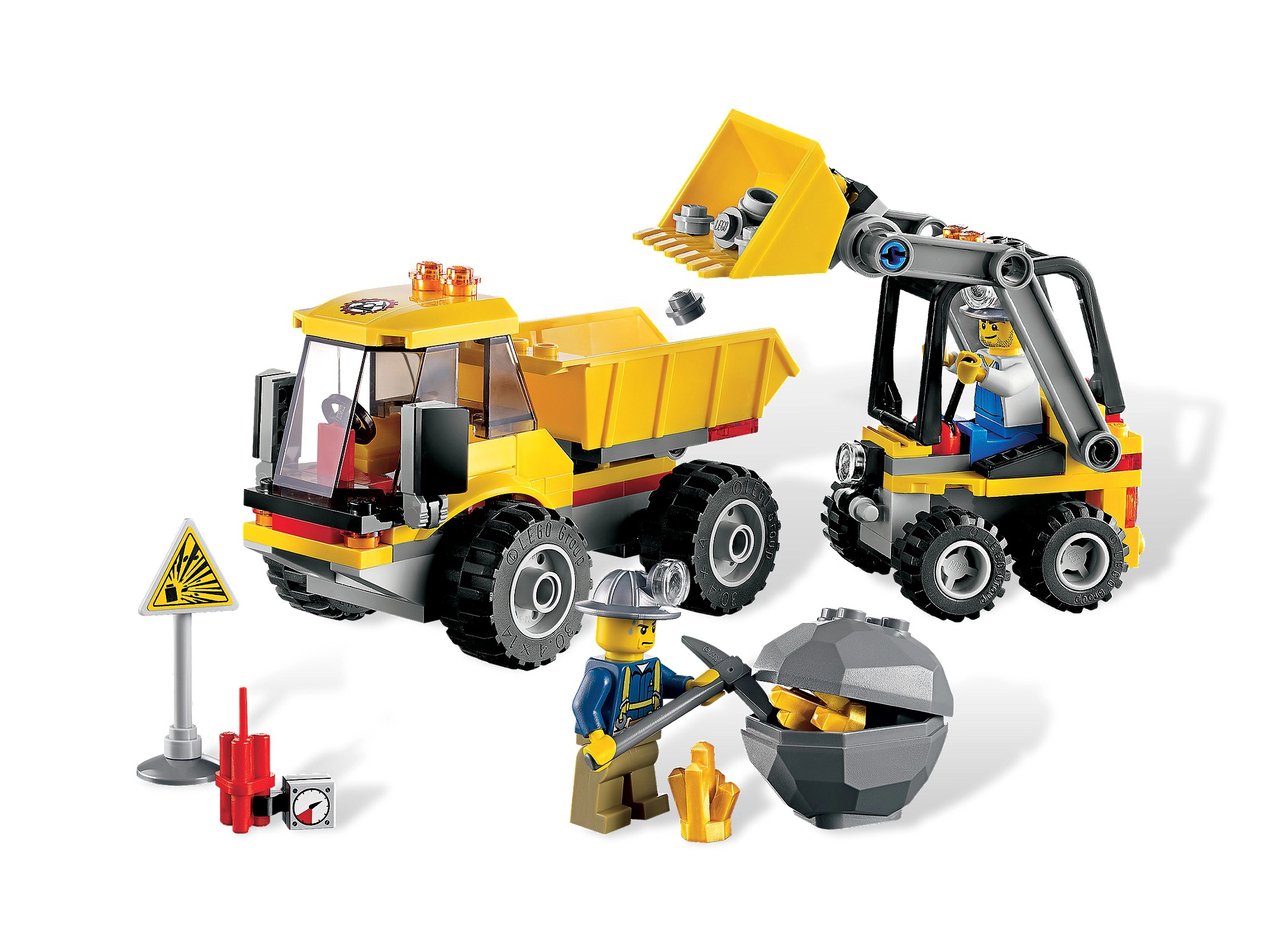 LEGO 4201 Loader and Dump Truck