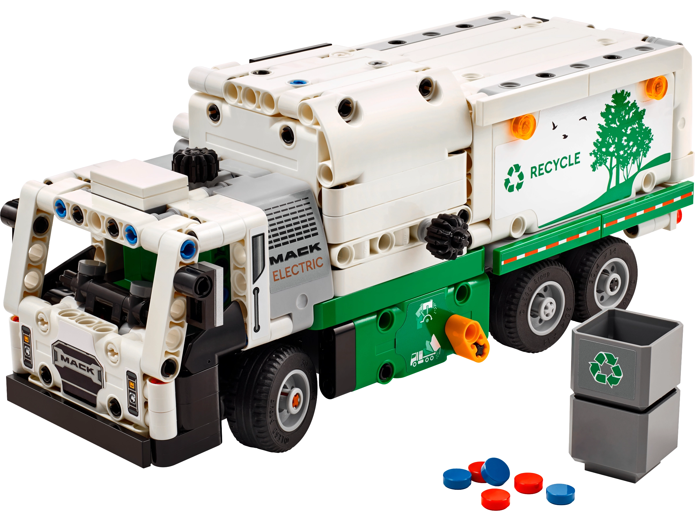 LEGO 42167 Mack LR Electric Garbage Truck