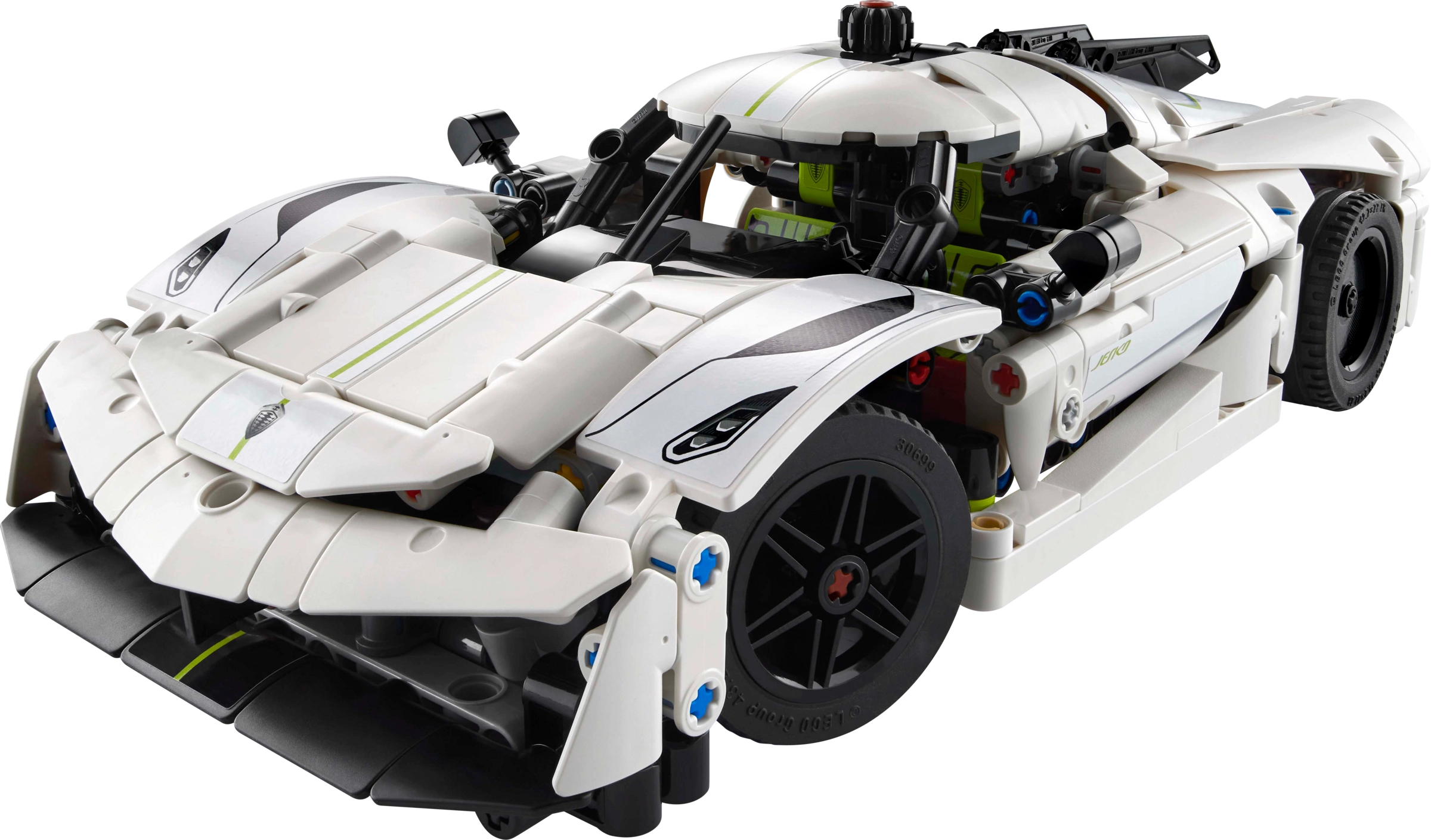 LEGO 42184 Koenigsegg Jesko Absolut White Hypercar