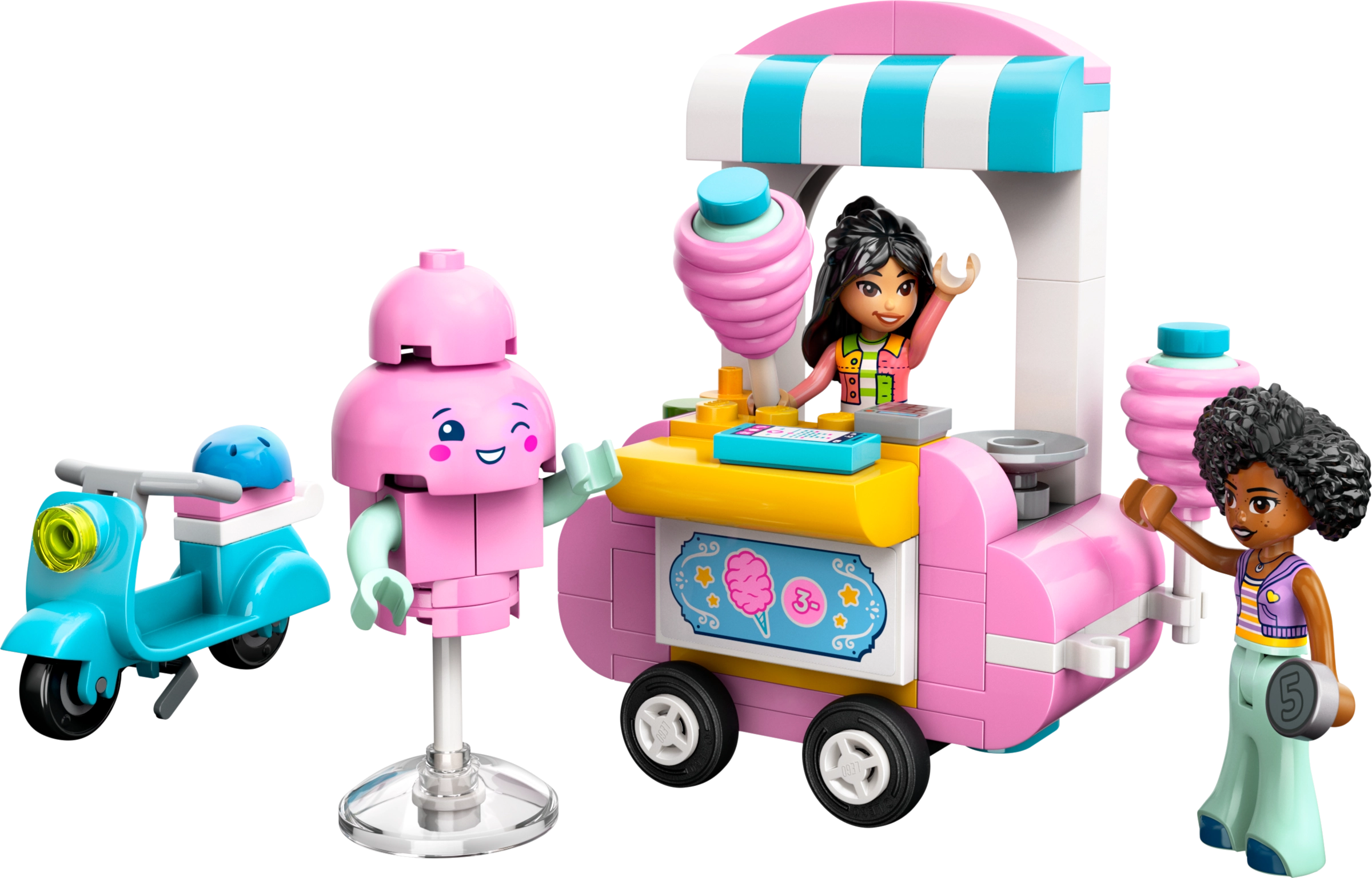 LEGO 42643 Cotton Candy Stand and Scooter