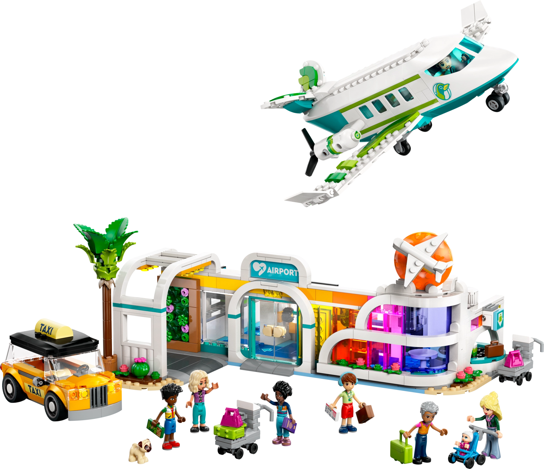 LEGO 42656 Heartlake City Airport and Airplane