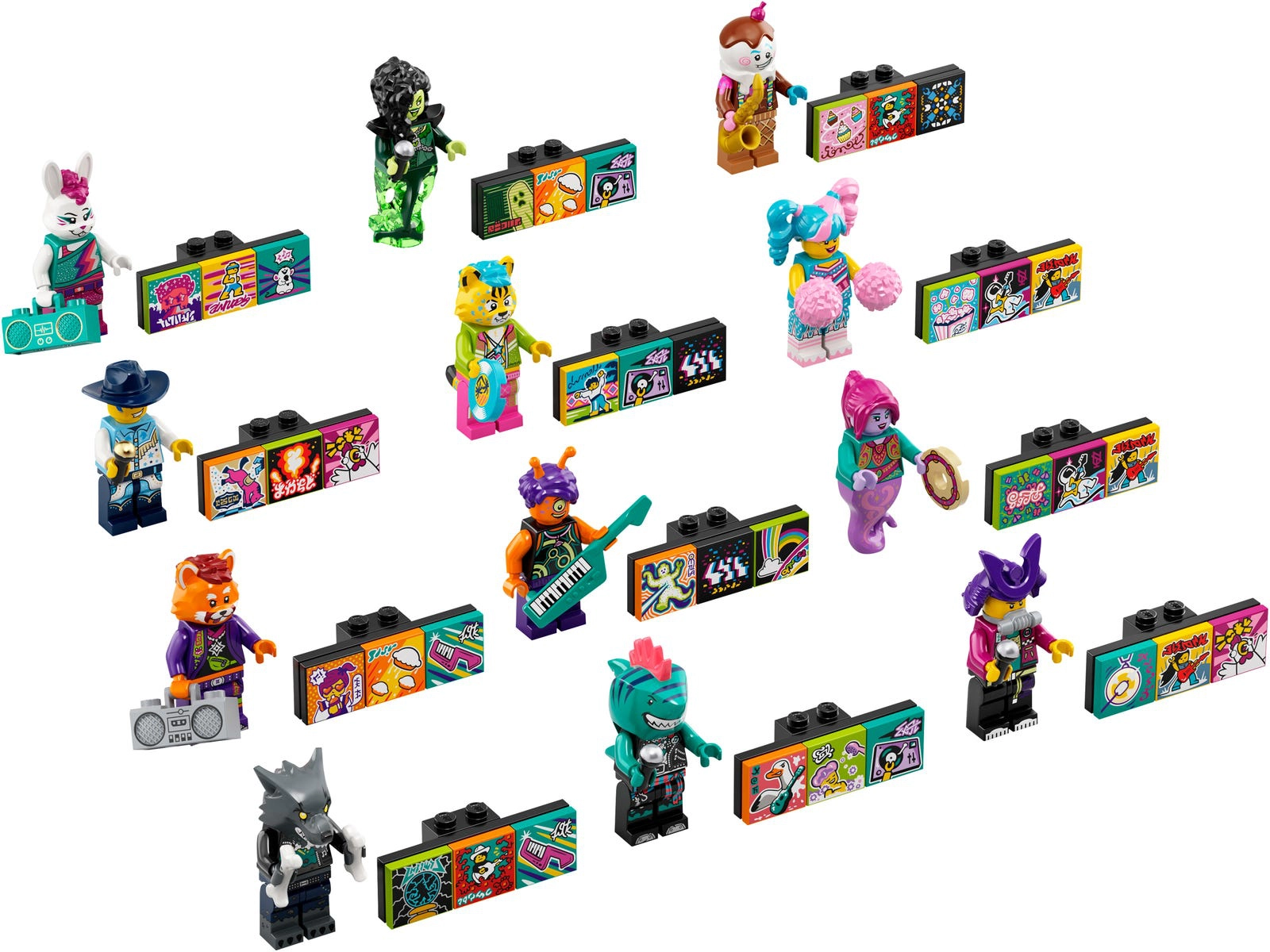 LEGO 43101 Bandmates  Series 1 - Complete