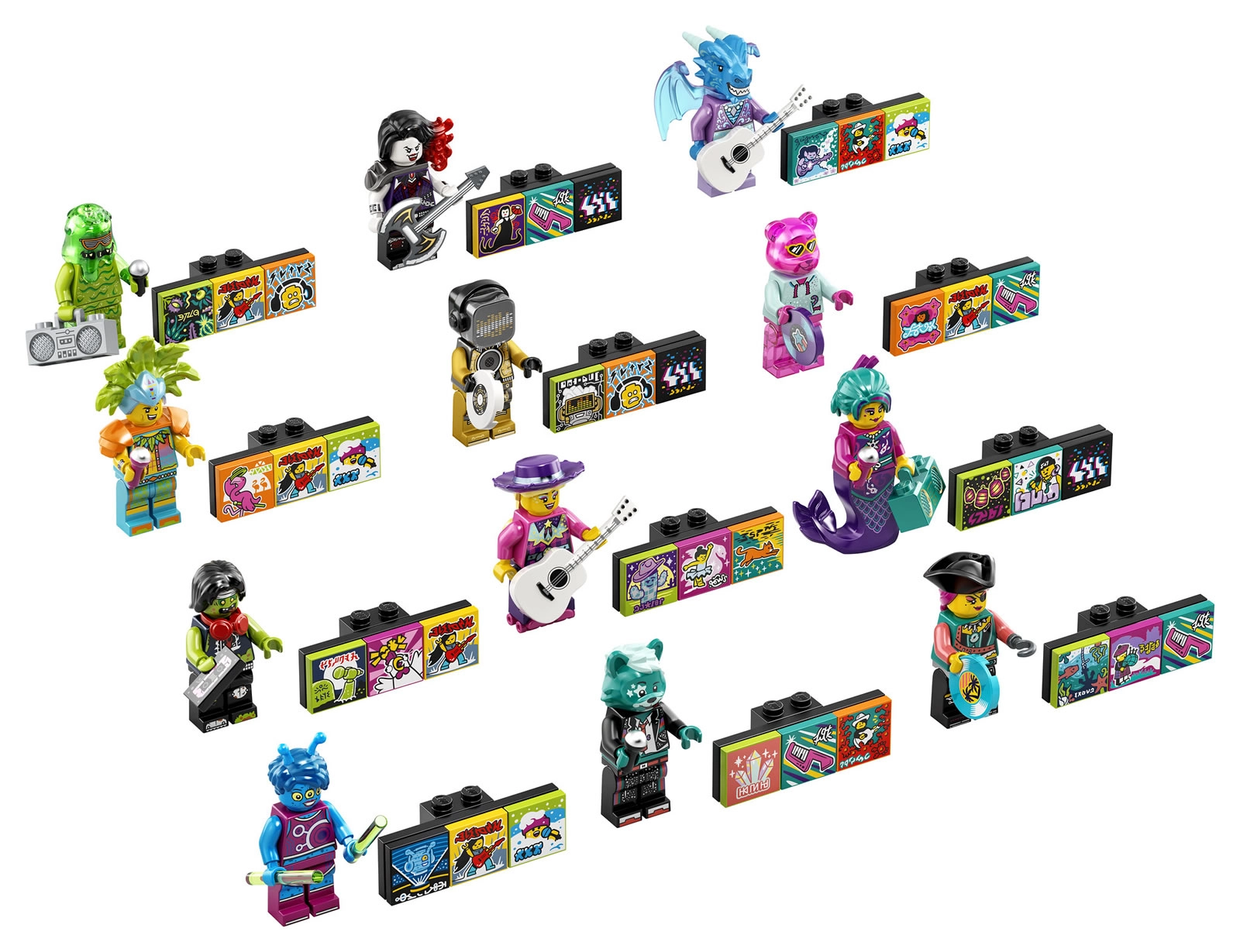 LEGO 43108 Bandmates  Series 2 - Complete