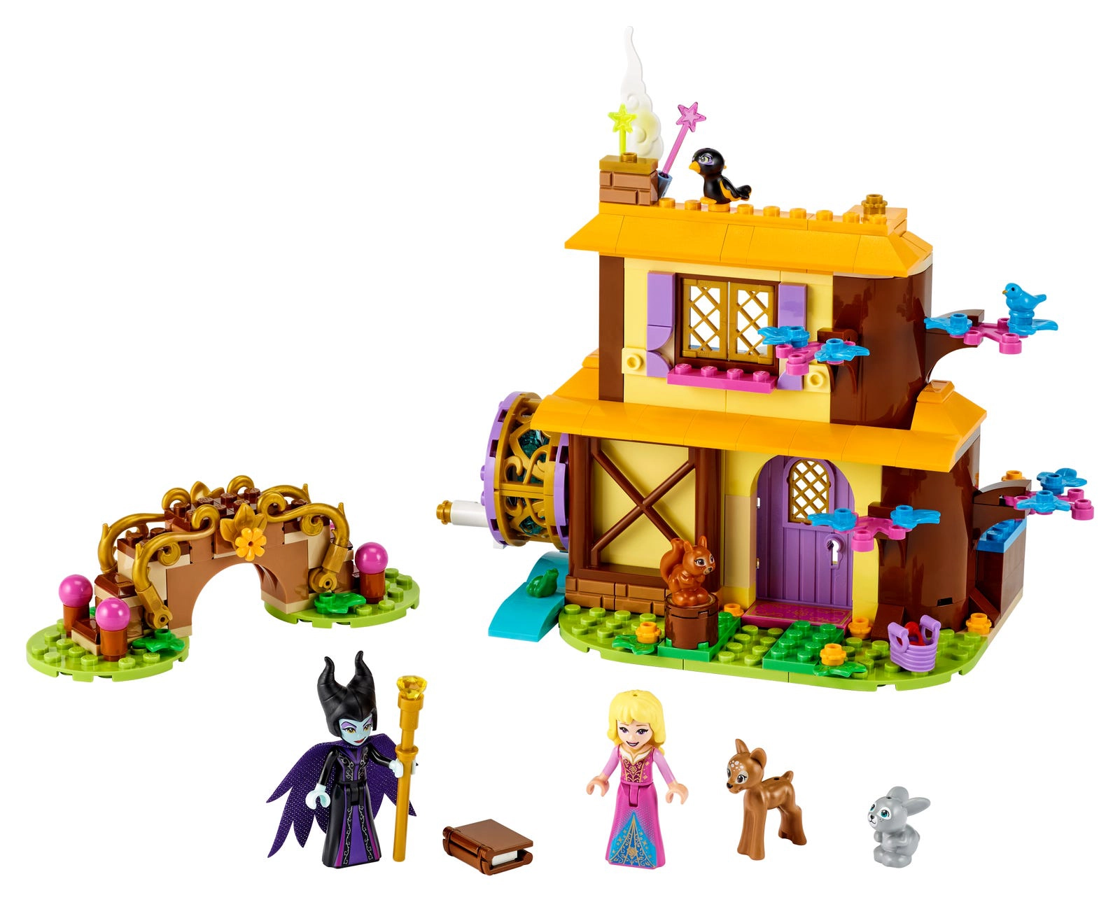 LEGO 43188 Aurora's Forest Cottage