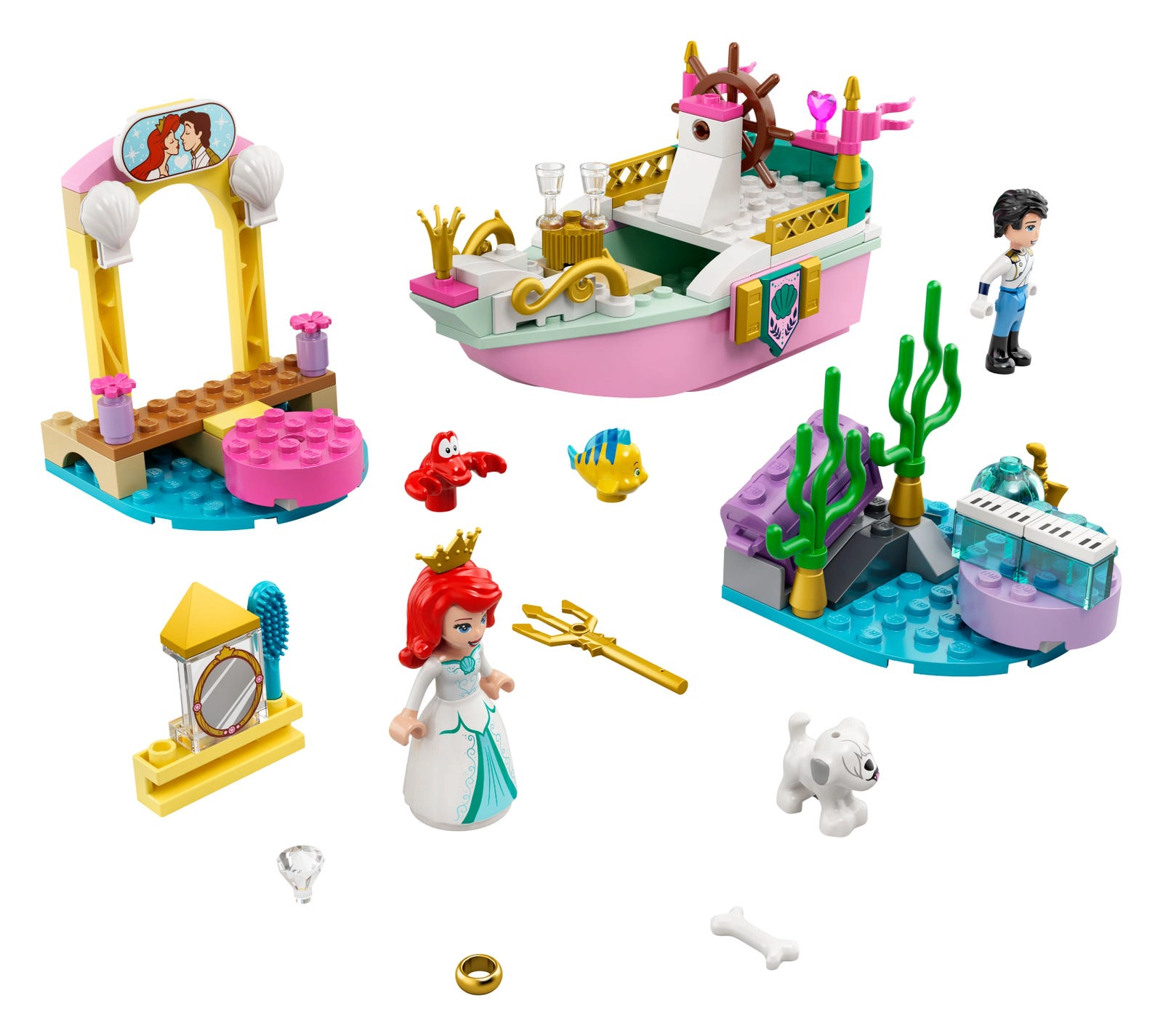 LEGO 43191 Ariel's Celebration Boat