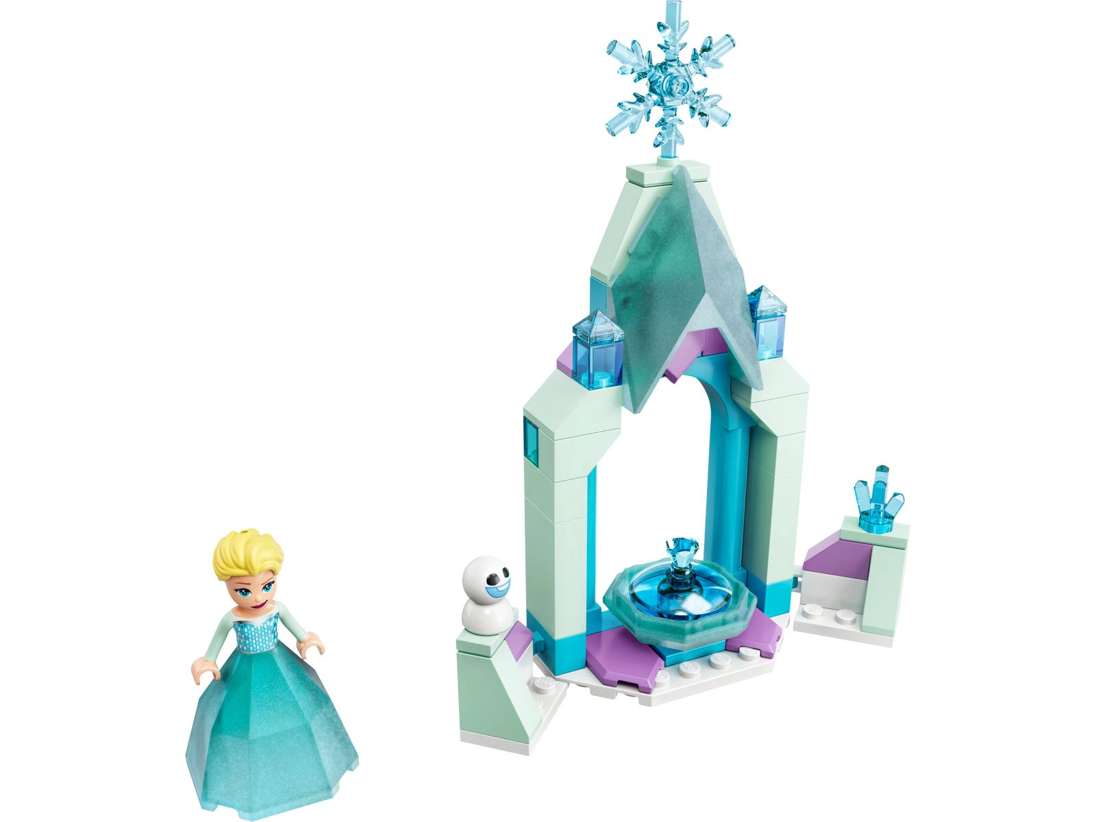 LEGO 43199 Elsa's Castle Courtyard