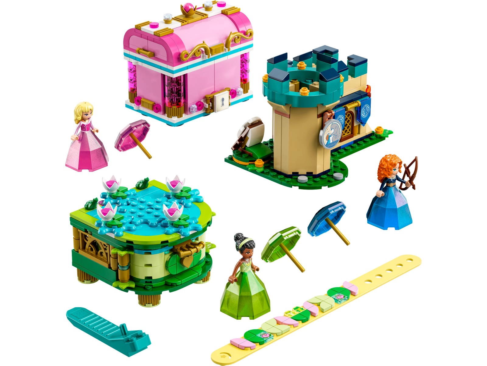 LEGO 43203 "Aurora, Merida and Tiana's Enchanted Creations"