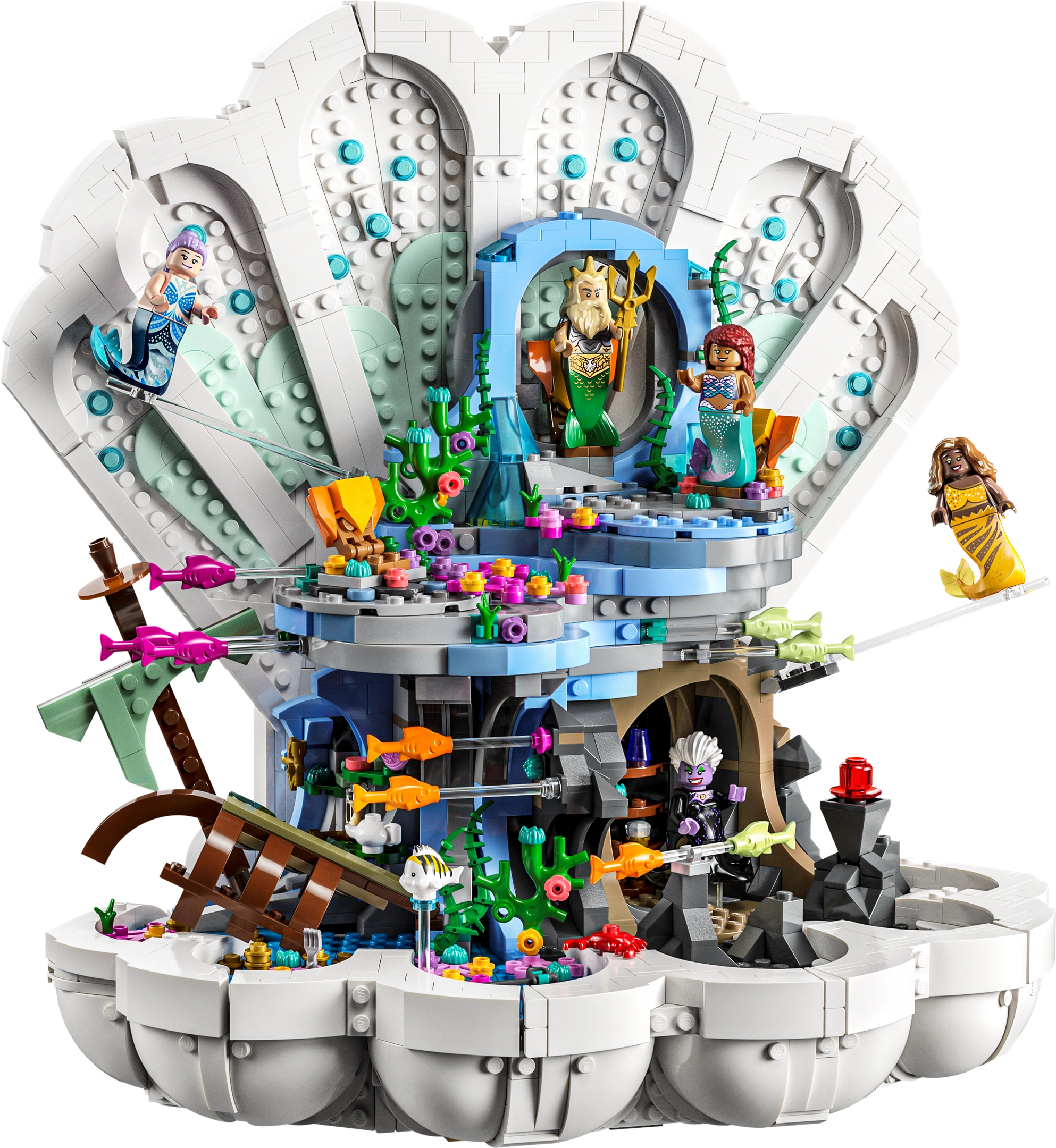 LEGO 43225 The Little Mermaid Royal Clamshell