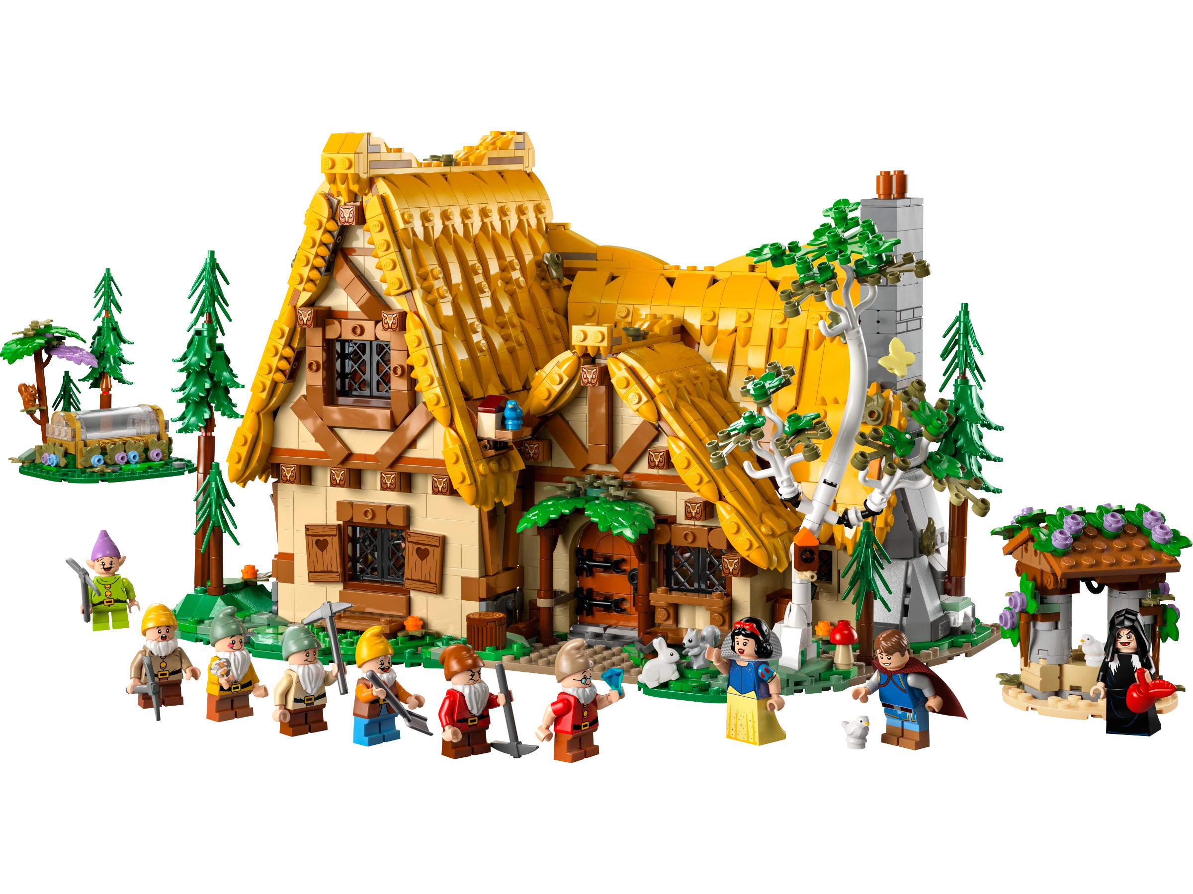 LEGO 43242 Snow White and the Seven Dwarfs' Cottage