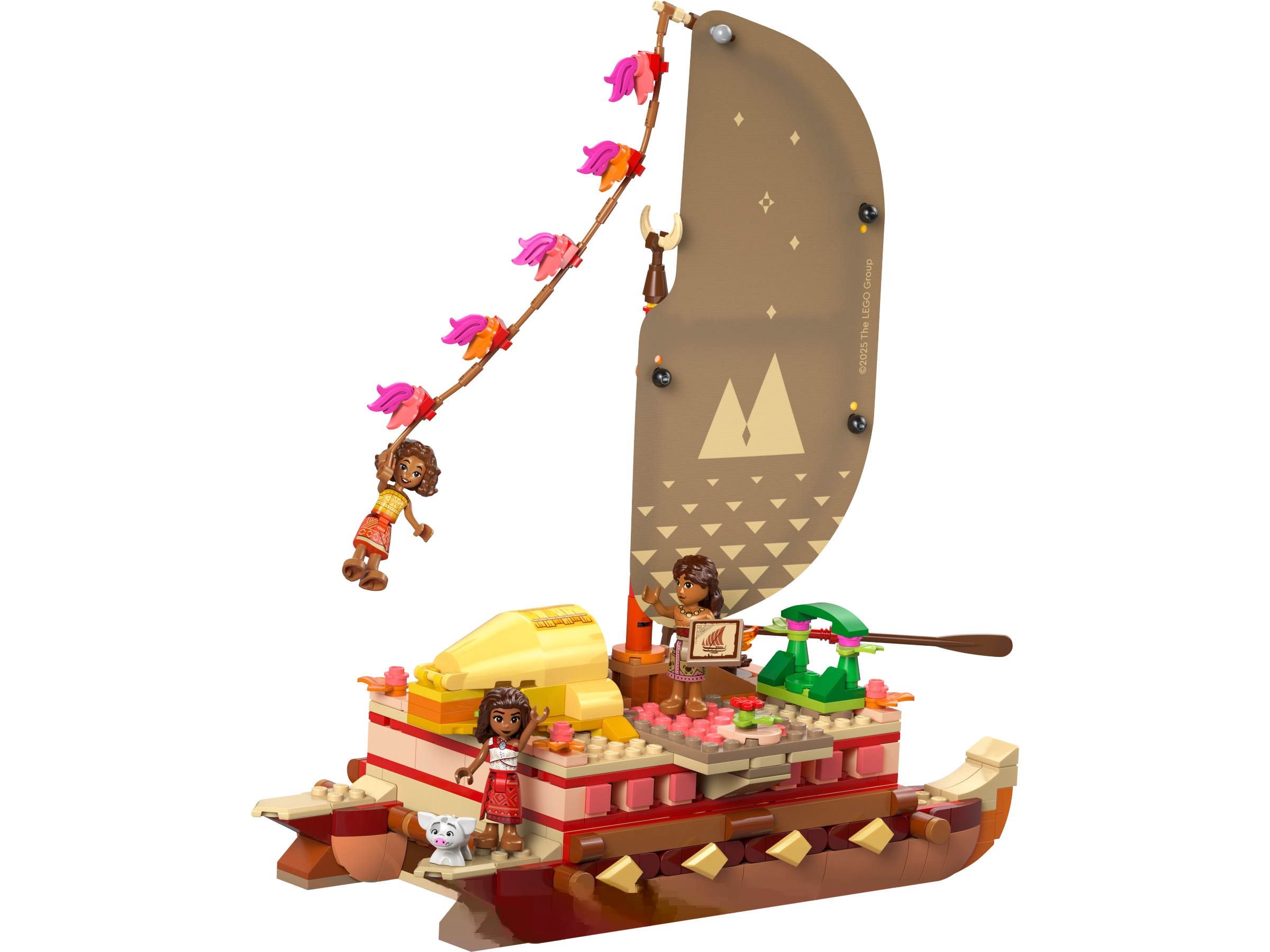 LEGO 43270 Moana's Adventure Canoe