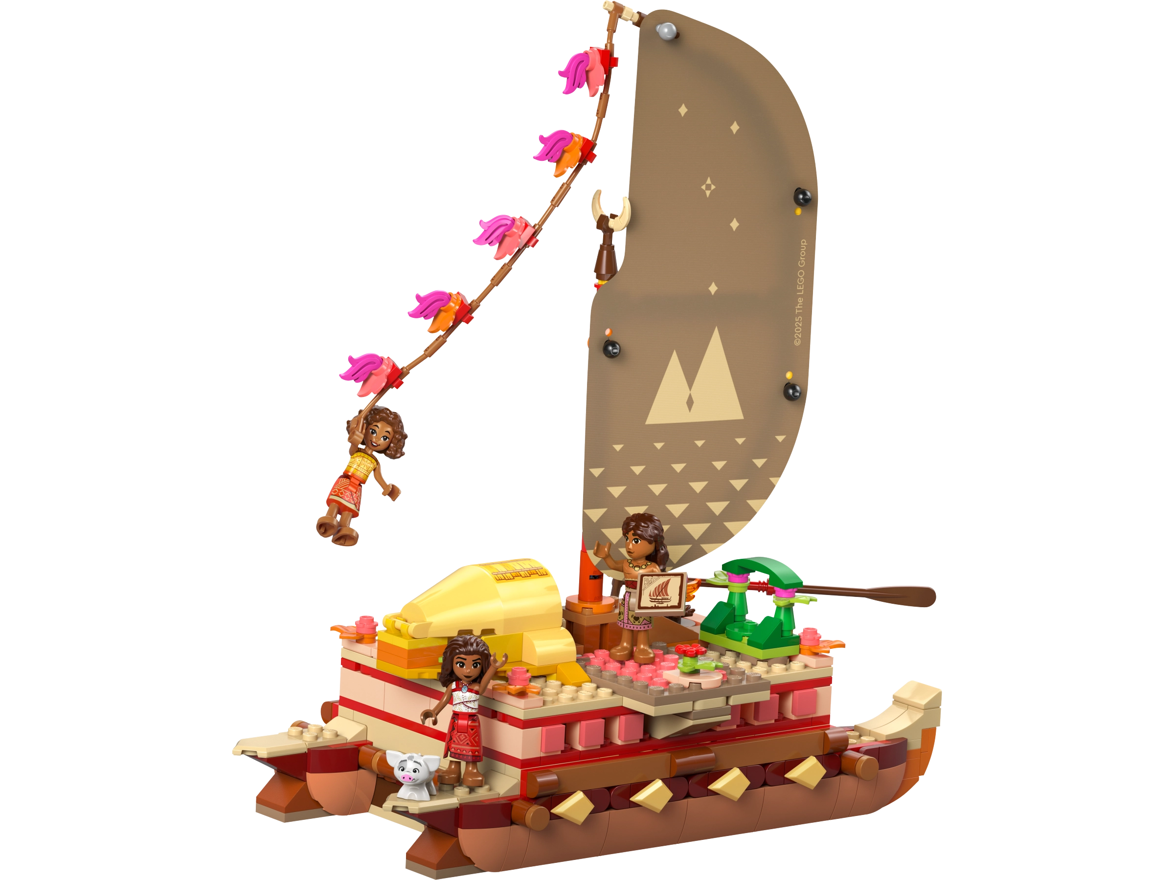 LEGO 43270 Moana's Adventure Canoe